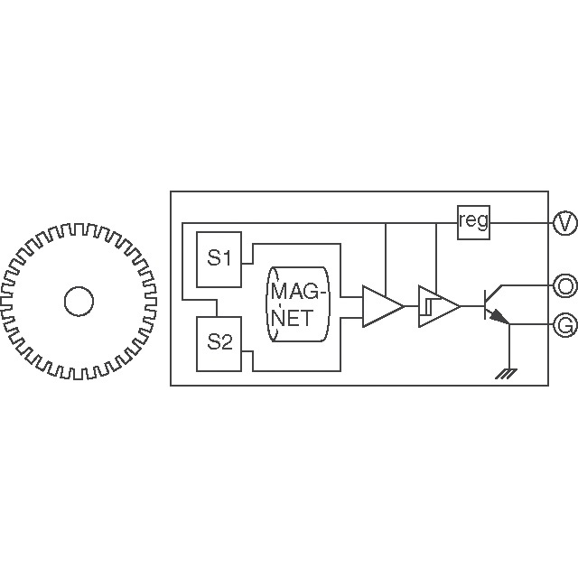 GS100701 ZF Electronics  Magnetic Sensors - Position Proximity Speed (Modules) - Industrial
